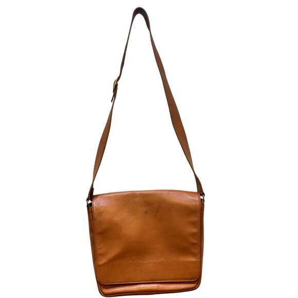 Coach Vintage Tan Leather Crossbody Bag - Picture 7 of 7